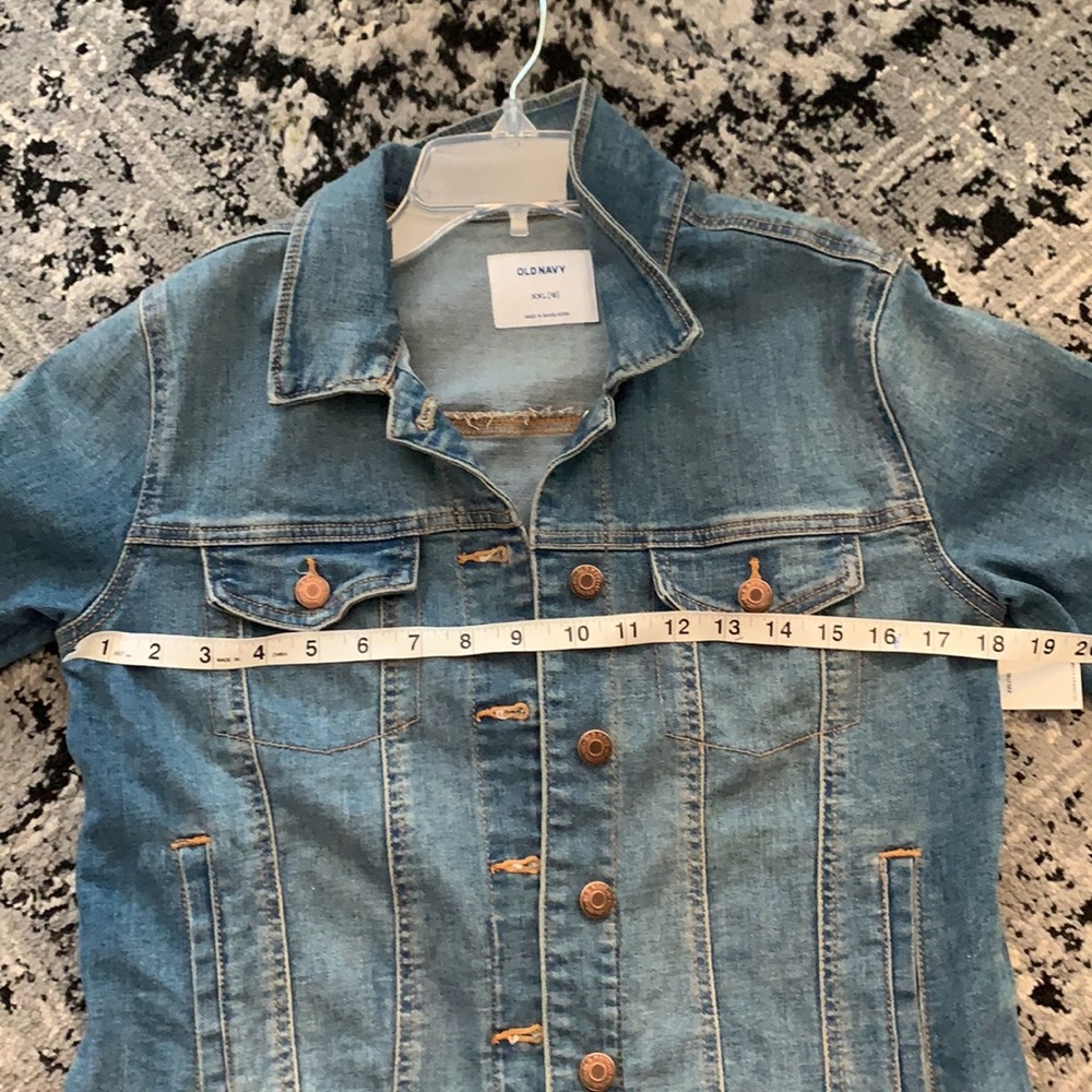 blue jean jacket - Picture 4 of 8
